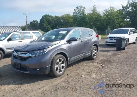2017 Honda Cr-V Ex из США, поврежденный, VIN 5J6RW2H53HL069741